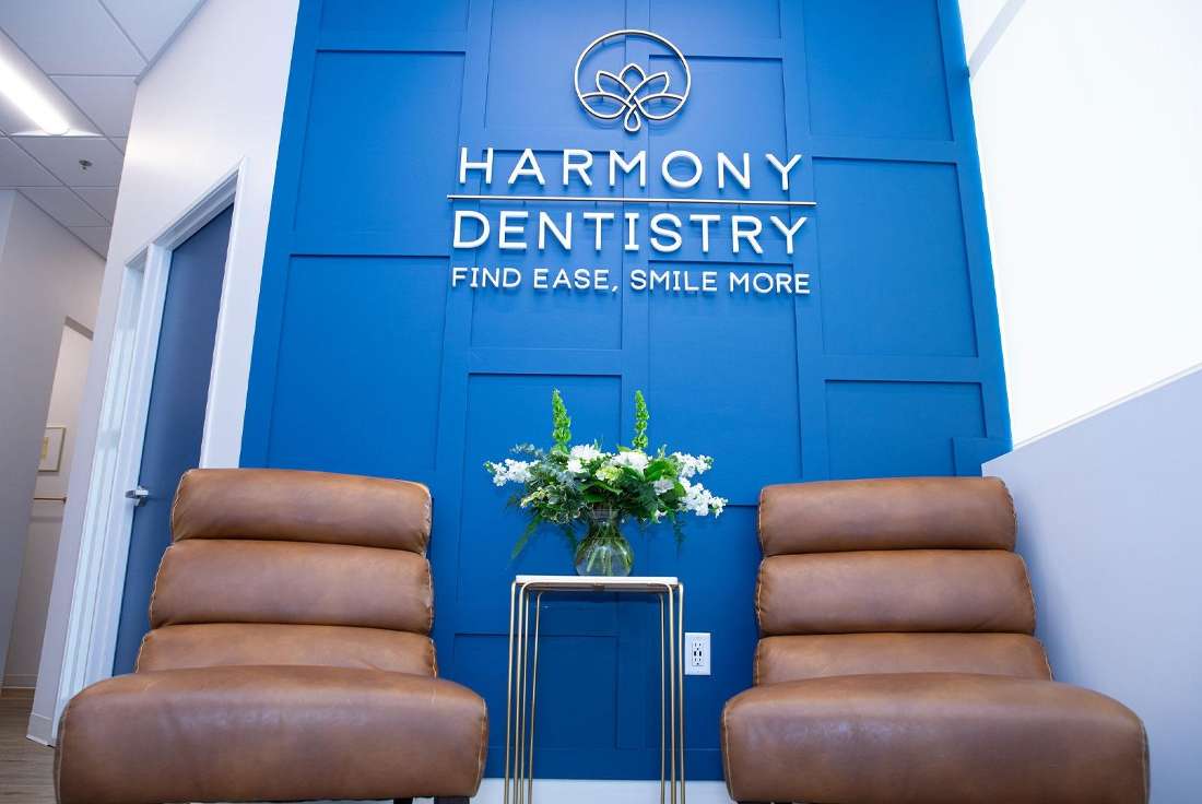 Harmony Dentistry waiting room 