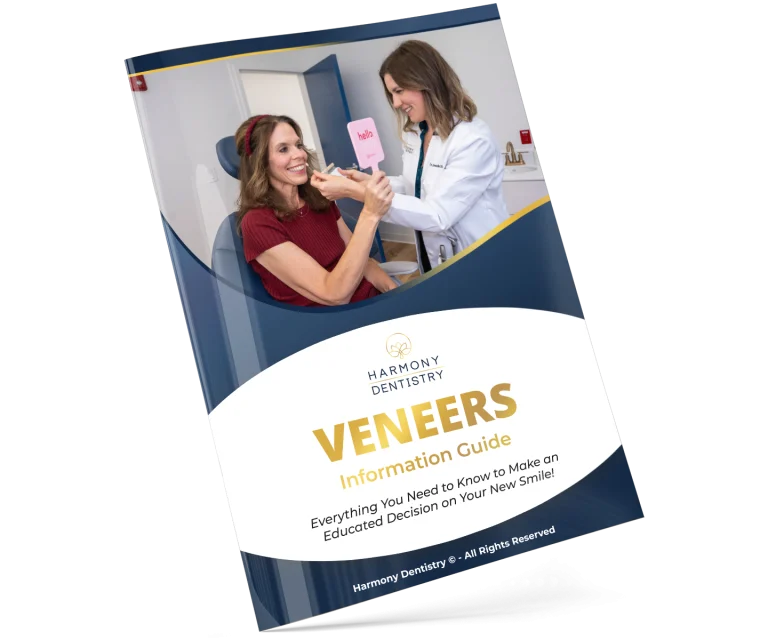 Free porcelain veneers guide from Harmony Dentistry