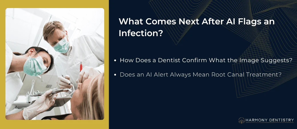 What Happens After AI Flags a Possible Infection